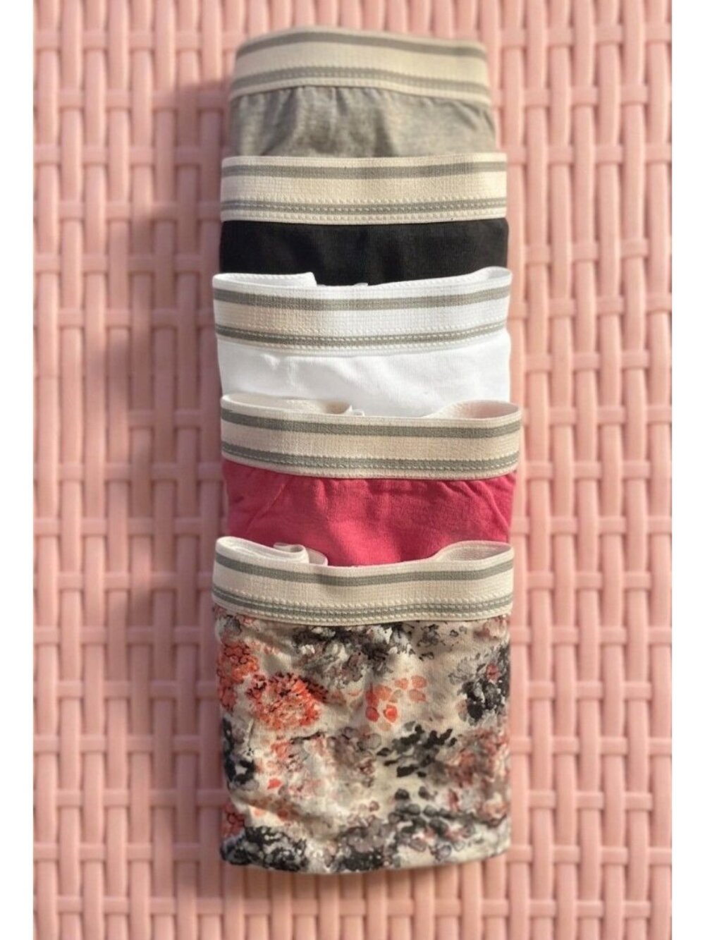 Hanes Cotton Sporty Hipsters 5 Pack Size 5/SMALL